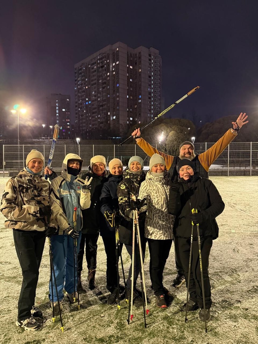 На вечерних занятиях в "Нордик Бутово"