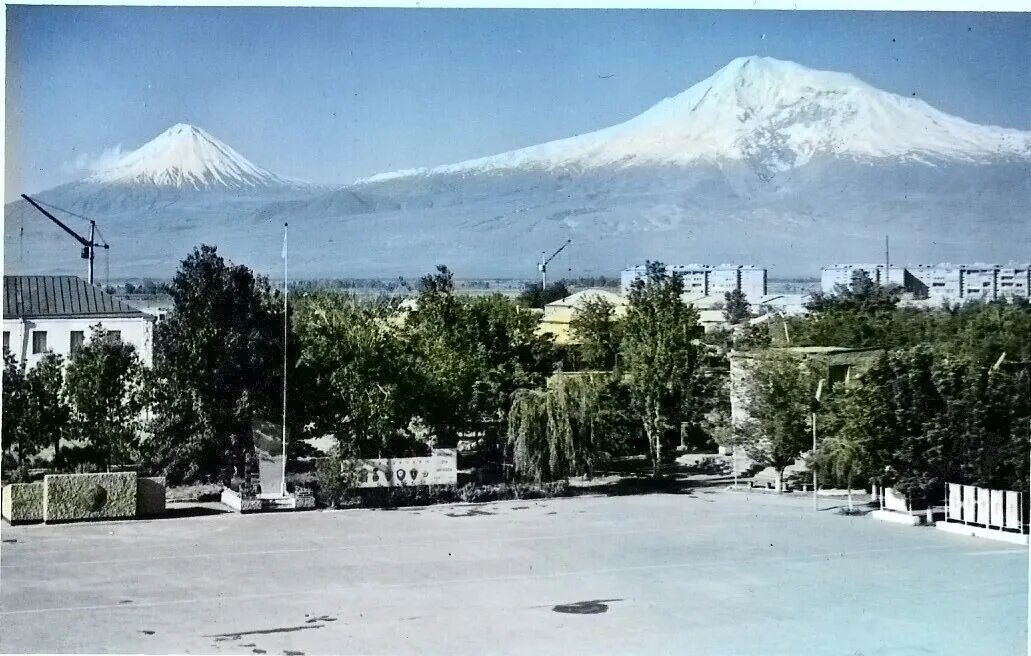 Араратская долина, наш 125-й Арташатский погранотряд .