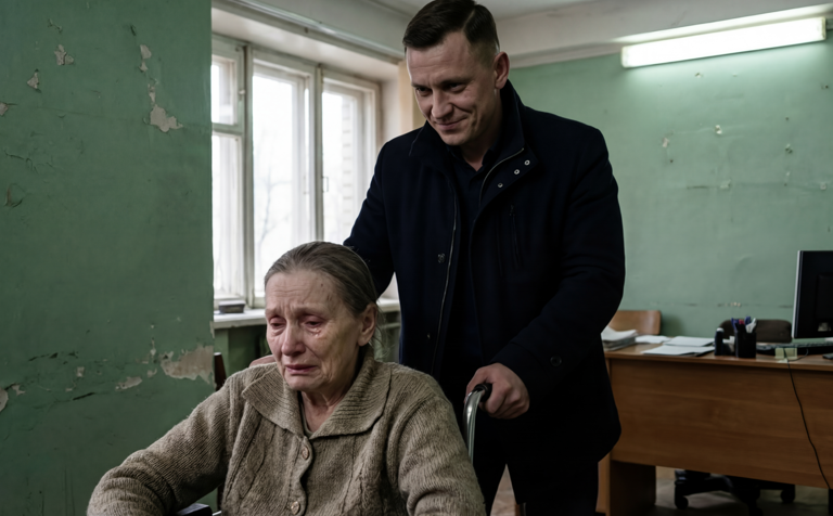 Сын сдал мать-старушку в пансионат и пропал — приехал только за наследством