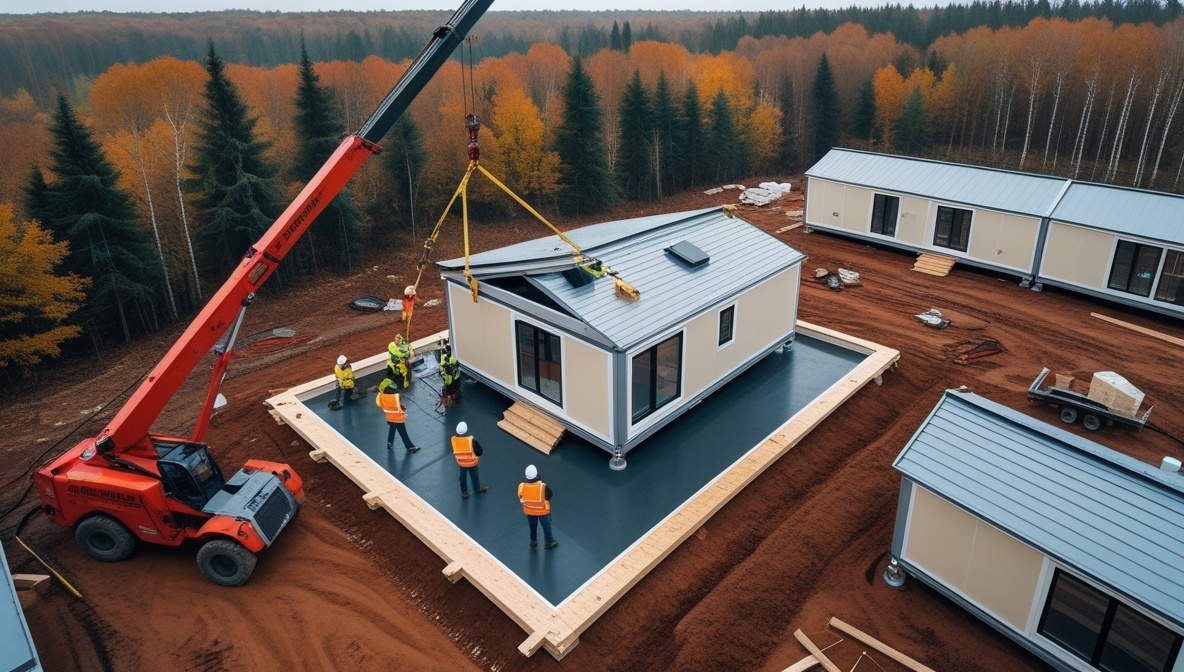 Строительство модульных домов
