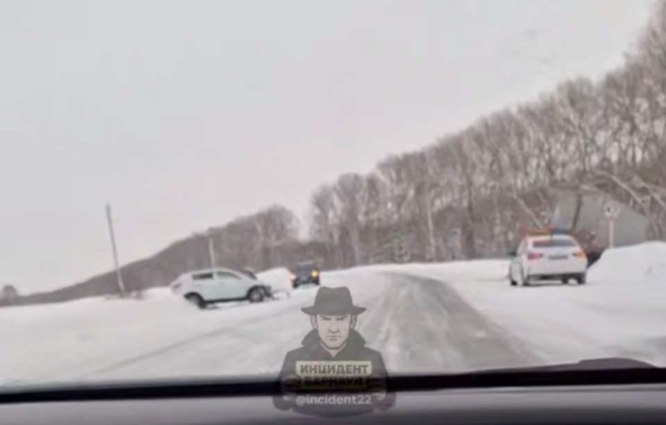    ДТП на дороге Белоярск — Заринск. Источник: "Инцидент Барнаул"