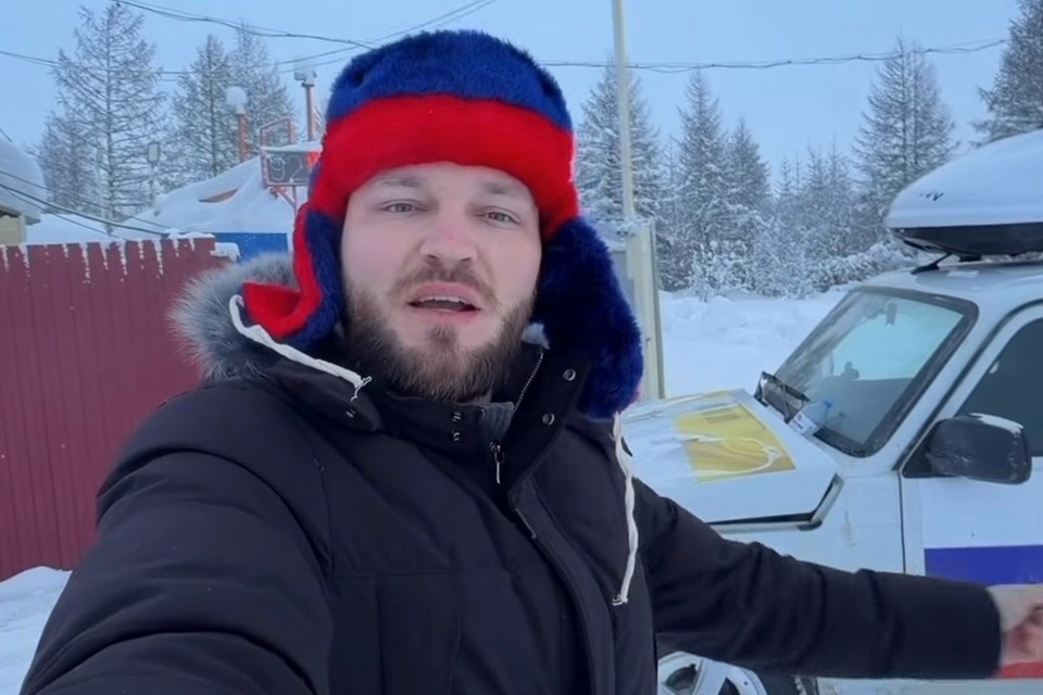    До наступления сильных холодов Денис планировал пройти один из самых трудных этапов маршрута – Дальний Восток. Фото: соцсети Дениса Бухинцева