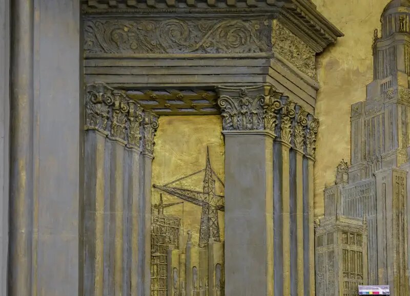 Источник https://um.mos.ru/monuments/gorelef-znamenostsu-mira-sovetskomu-narodu-slava/