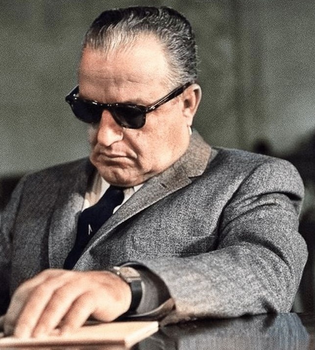 Карлос Марчелло на слушаниях Макклеллана (1957 – 1959 гг.)