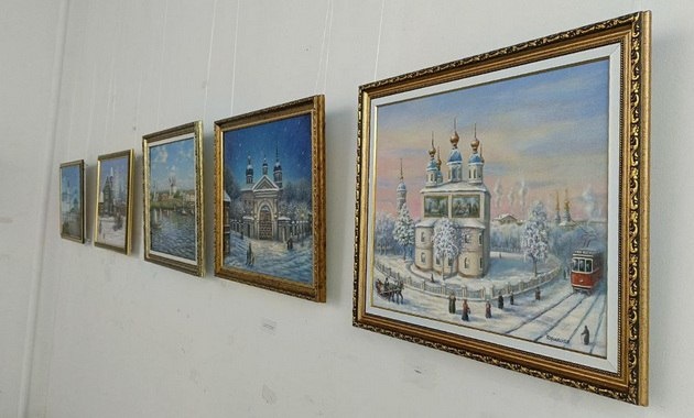 Выставка: старый Архангельск на картинах Елены Корницкой