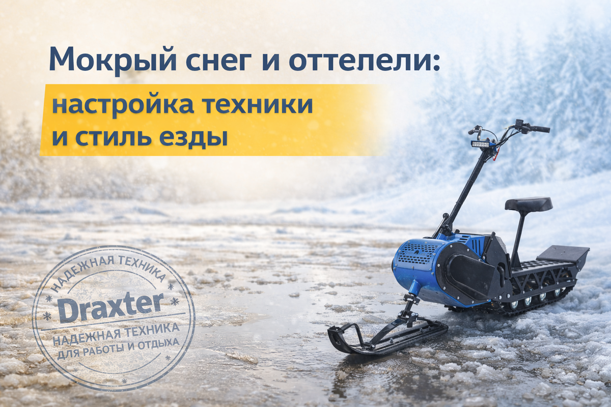 Мотоснегокат Draxter, Станкопромгрупп