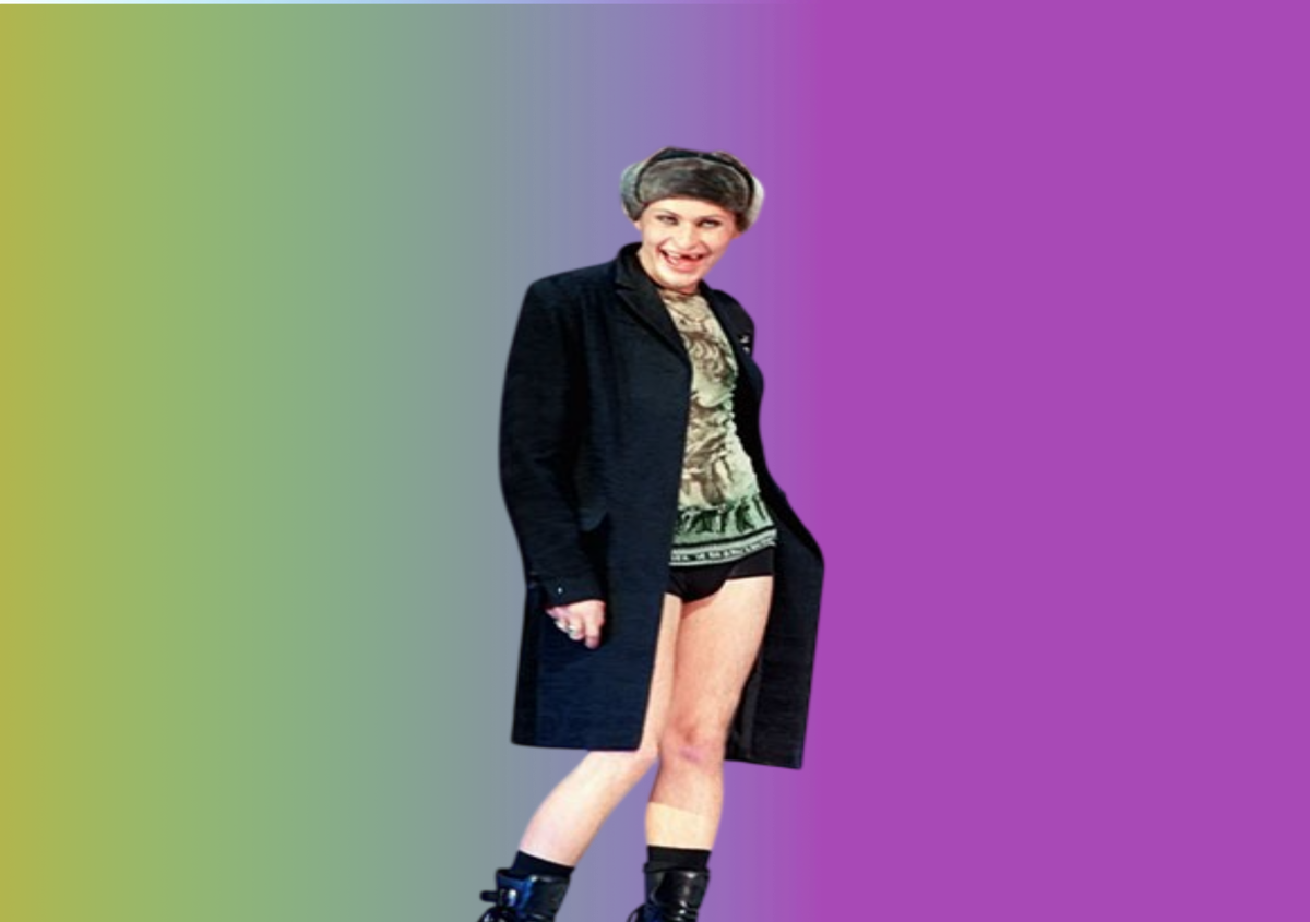 Александр "Шура" Медведев - исполнитель и основной автор песни "Твори добро". Фото в сценическом образе в начале карьеры. 