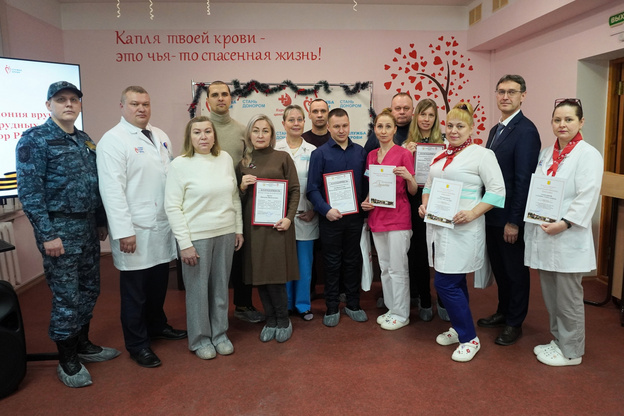    В Кировской области 800 человек стали почётными донорами России