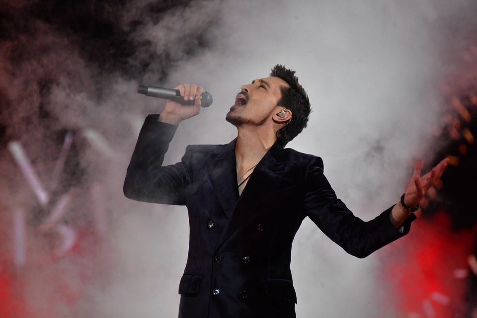    Дима Билан отметил день рождения на сцене. Михаил ФРОЛОВ