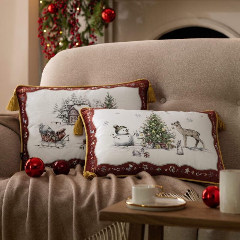 Декоративная подушка  «Сноуфан»