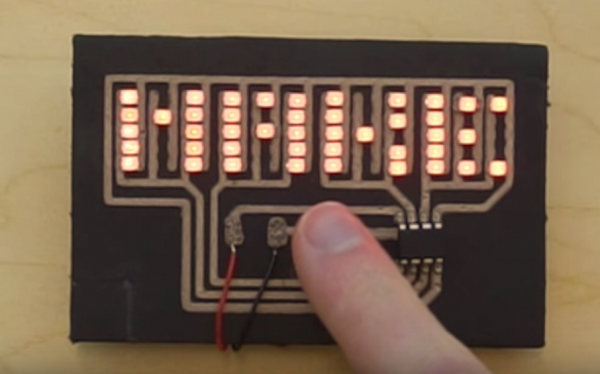 Светодиоды, установленные на дорожки, напечатанные филаментом Electrifi