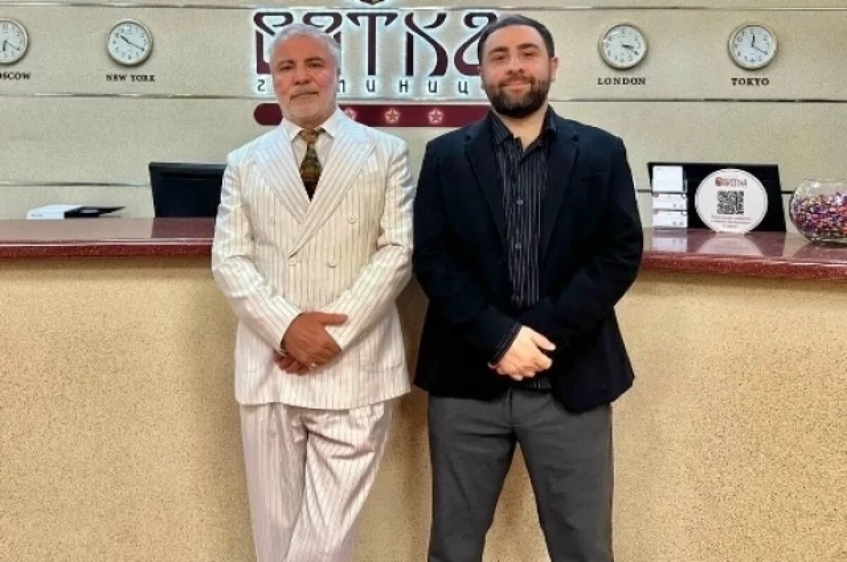    Сосо Павлиашвили с его сын Леван побывали в Кирове этой зимой.