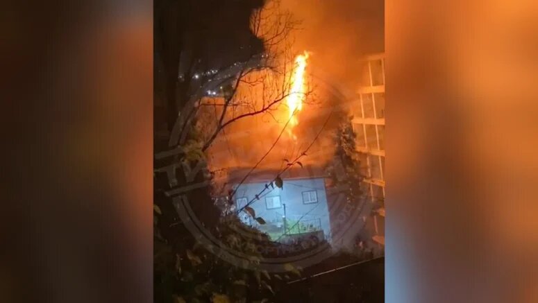    Скриншот видео: t.me/sochitypical