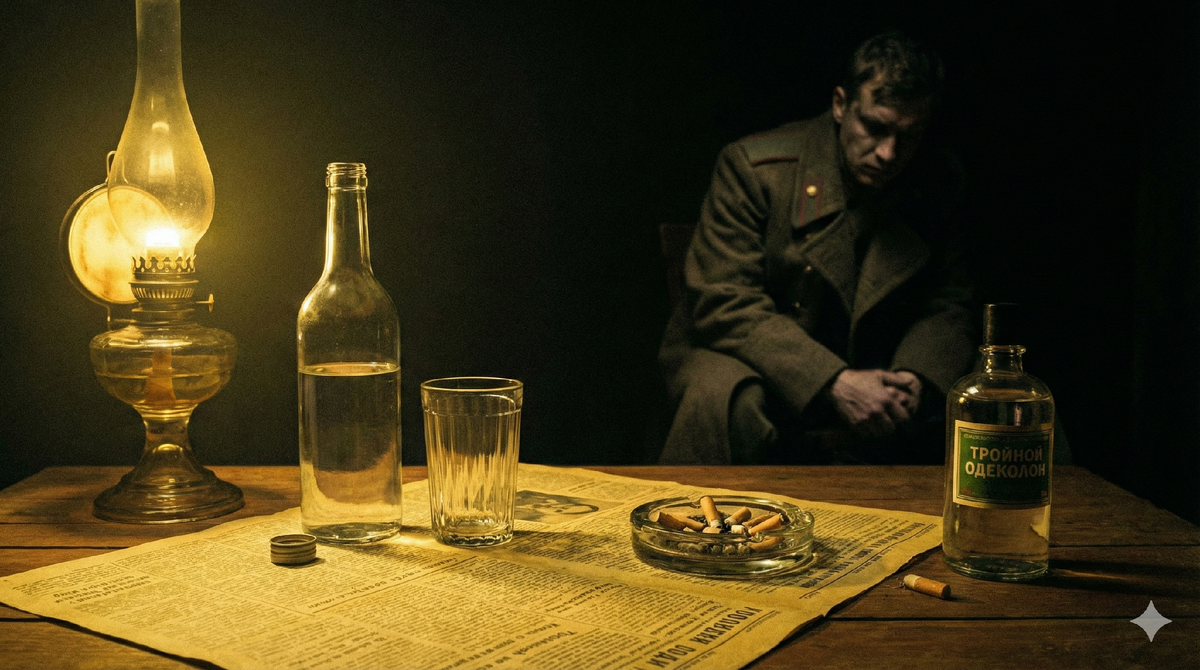 Цена «спецзадания». Водка была единственным способом не сойти с ума, а одеколон помогал скрыть запах крови от близких. Большинство палачей заканчивали жизнь в тяжелом алкоголизме.