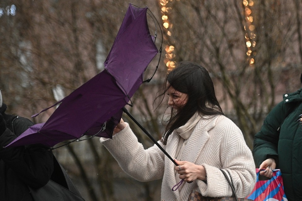    Вместе с ветром в город вернулась оттепель. Алексей БУЛАТОВ