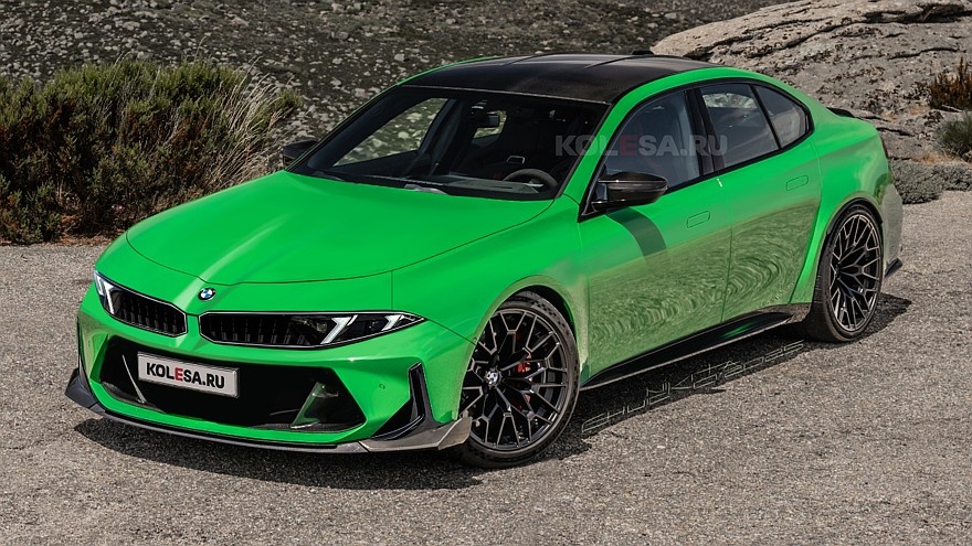   Рендер нового электрического седана BMW M3