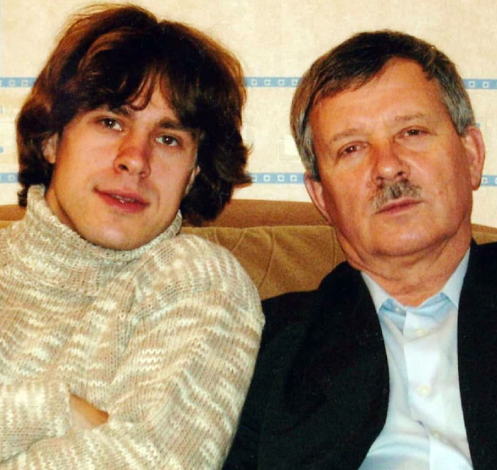 Сергей Перегудов с отцом