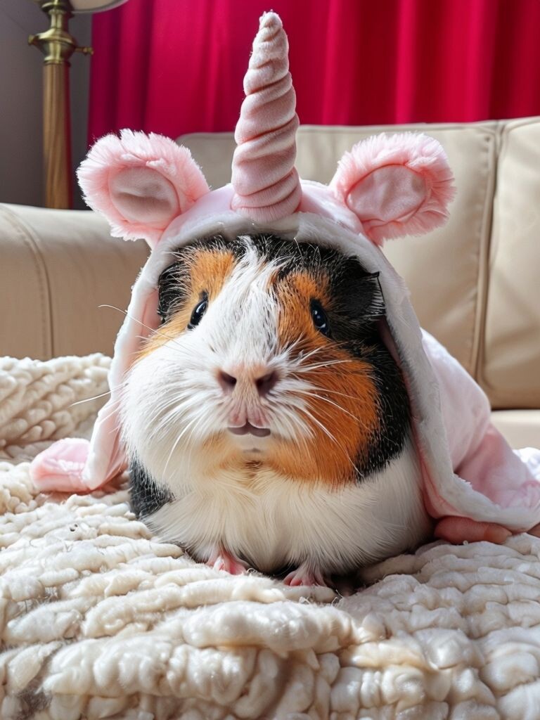 Нет, я не покупала костюм единорога, просто сгенерила его