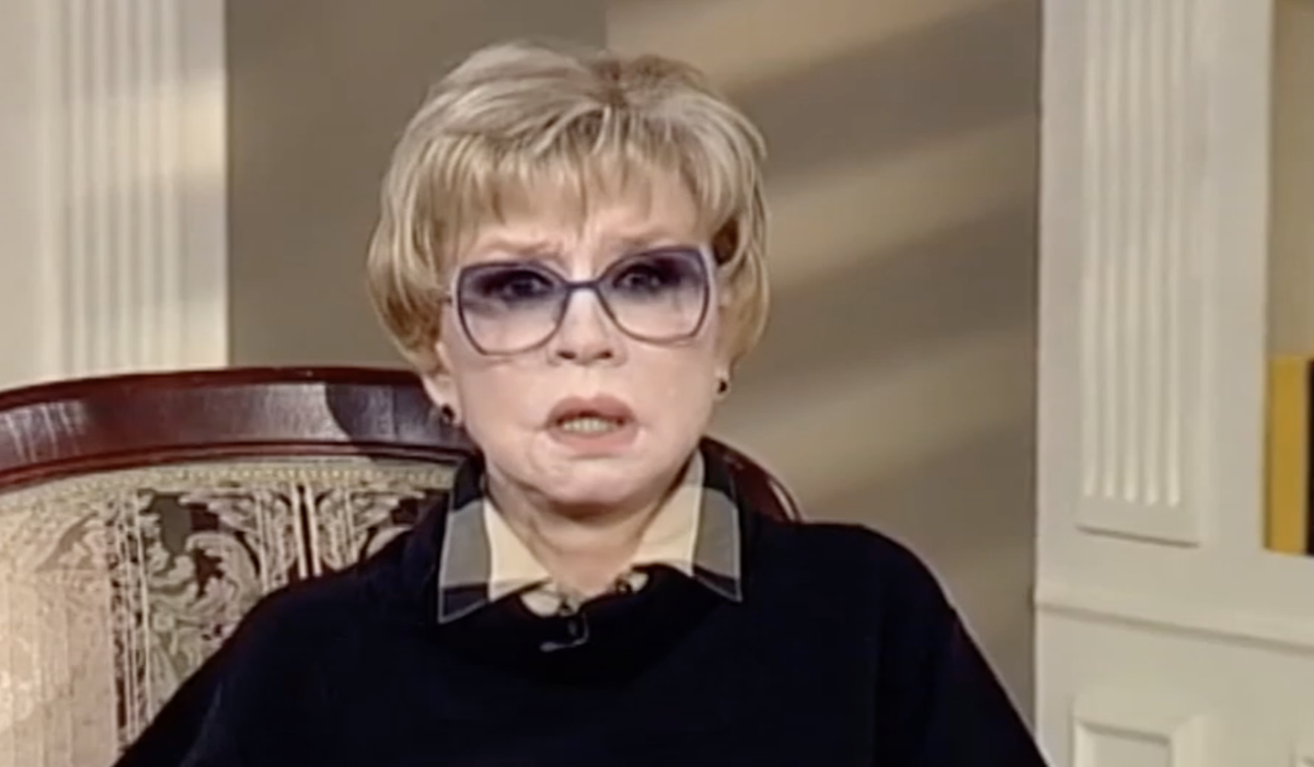    Вера Алентова. Фото: Youtube / @centralnoetelevidenie