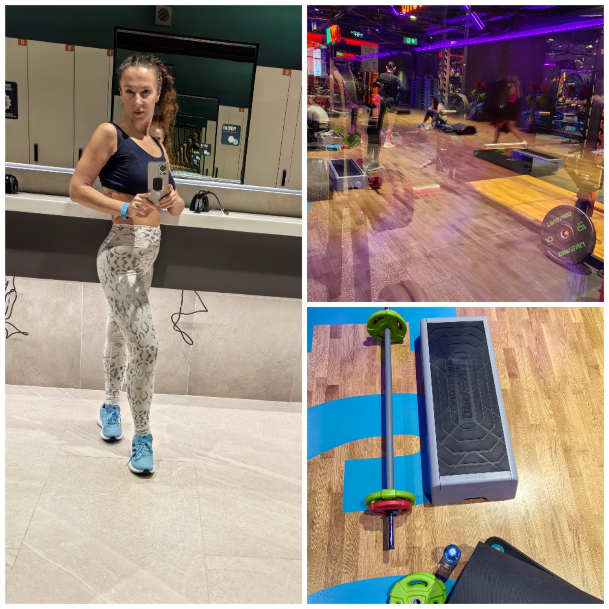 и потренила и контент сделала)