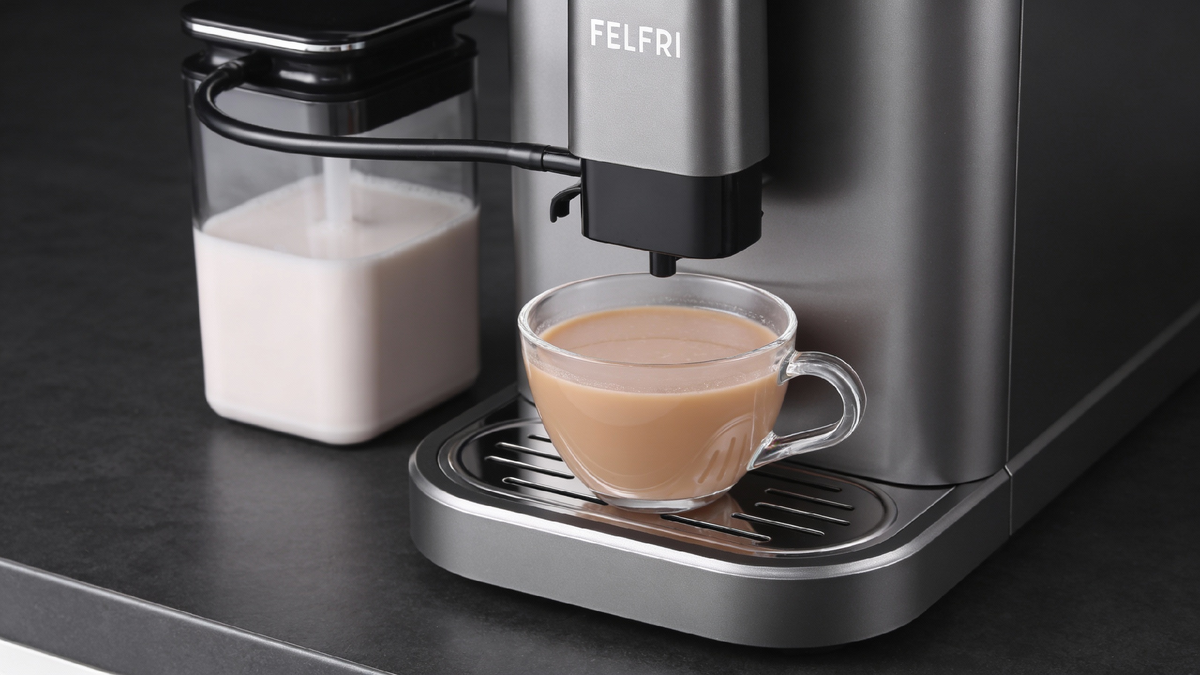 Автоматическая кофемашина для дома с автокапучинатором