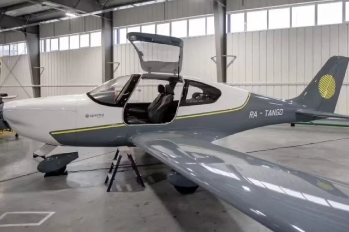    В Новосибирске самолет «Танго» впервые поднялся в небо в обновленной версии