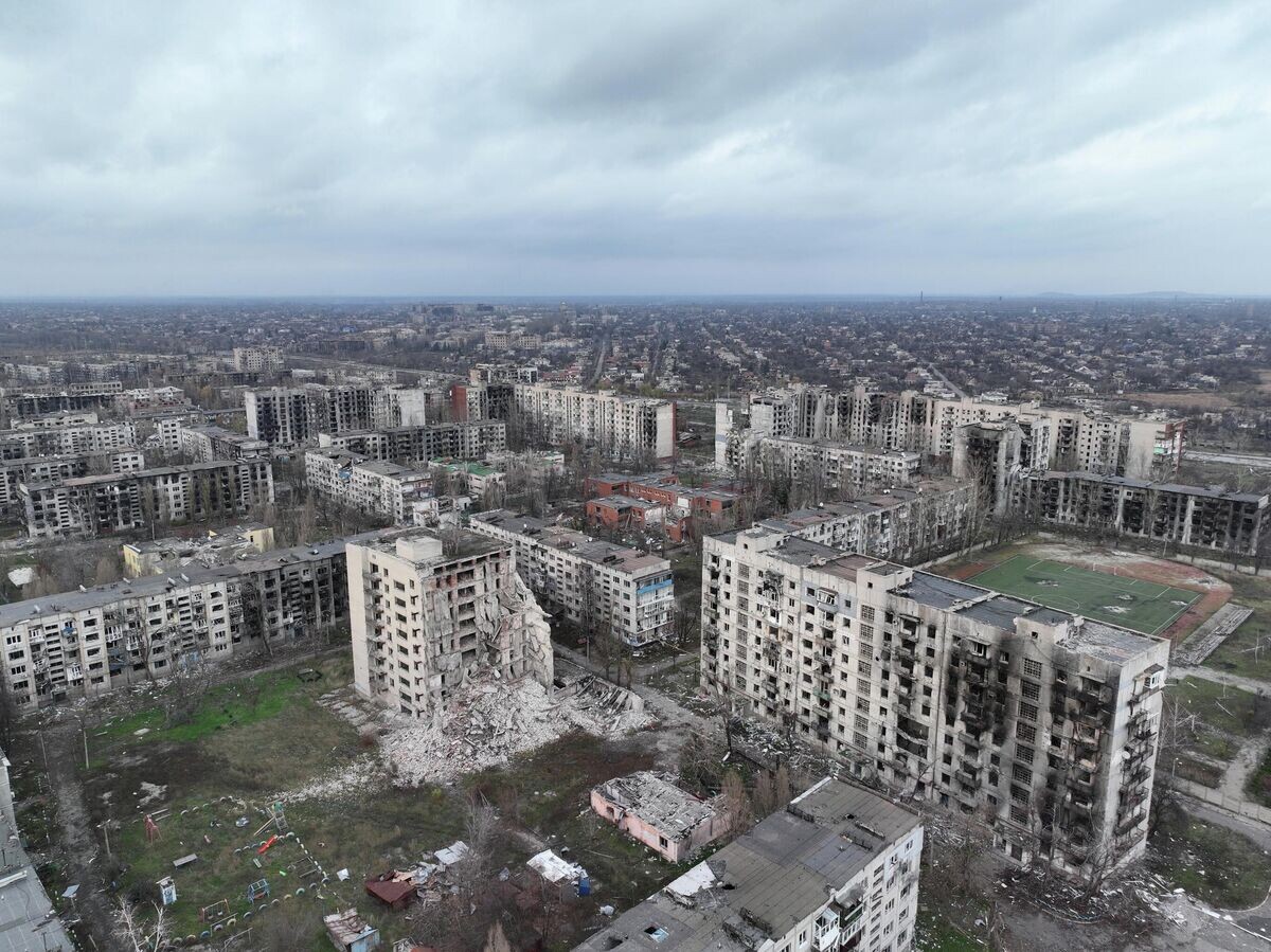   Освобожденный российскими военными Красноармейск | © РИА Новости / Александр Харченко