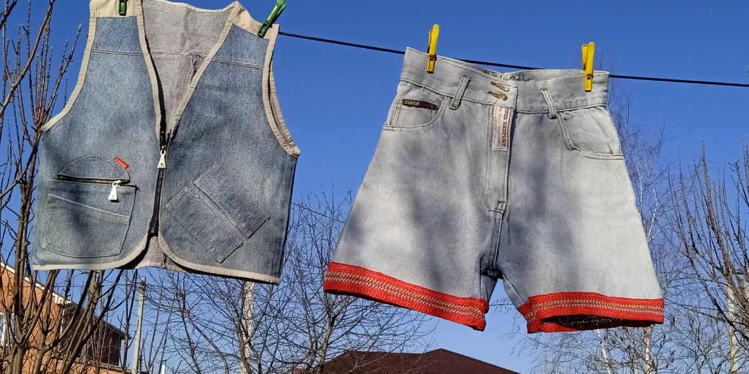 Сделала из одной вещи две в 90-е, они сохранились до сих пор