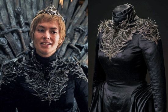 Серсеия в черном коронационном платье