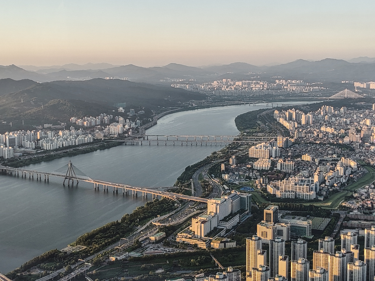 Вид на Сеул. Фото автора 