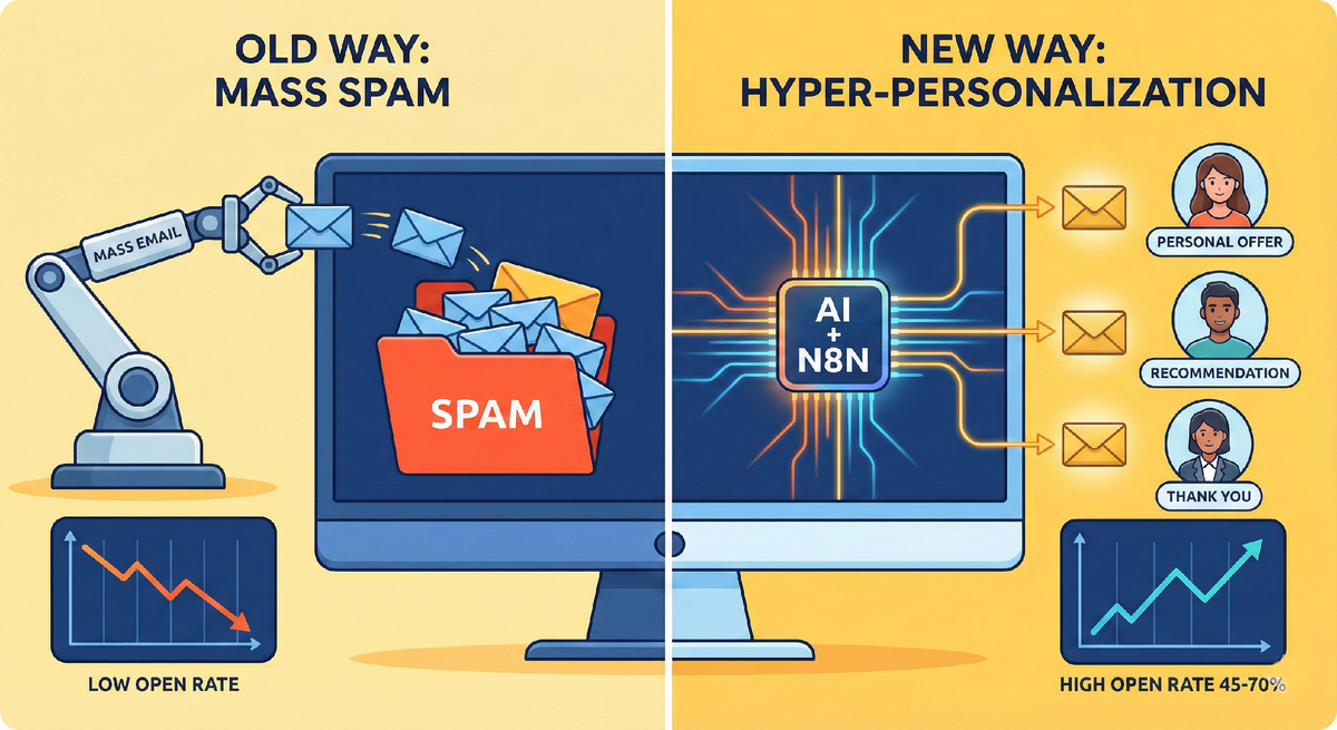 автоматизаци на N8N