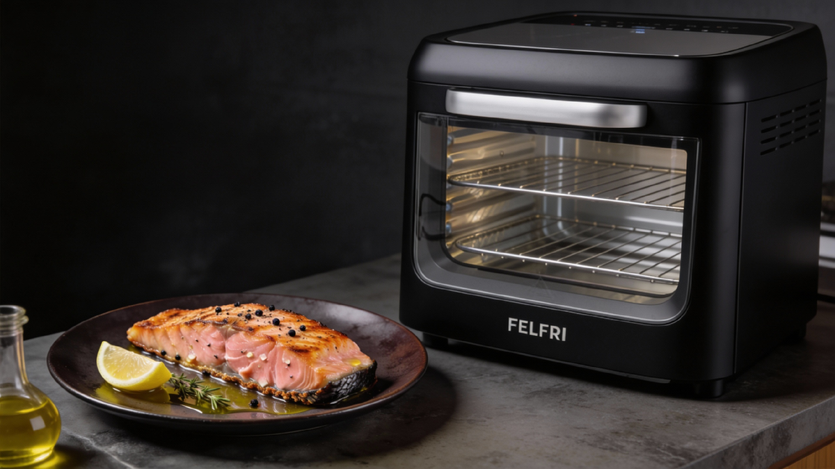 Приготовление рыбы в аэрогриле