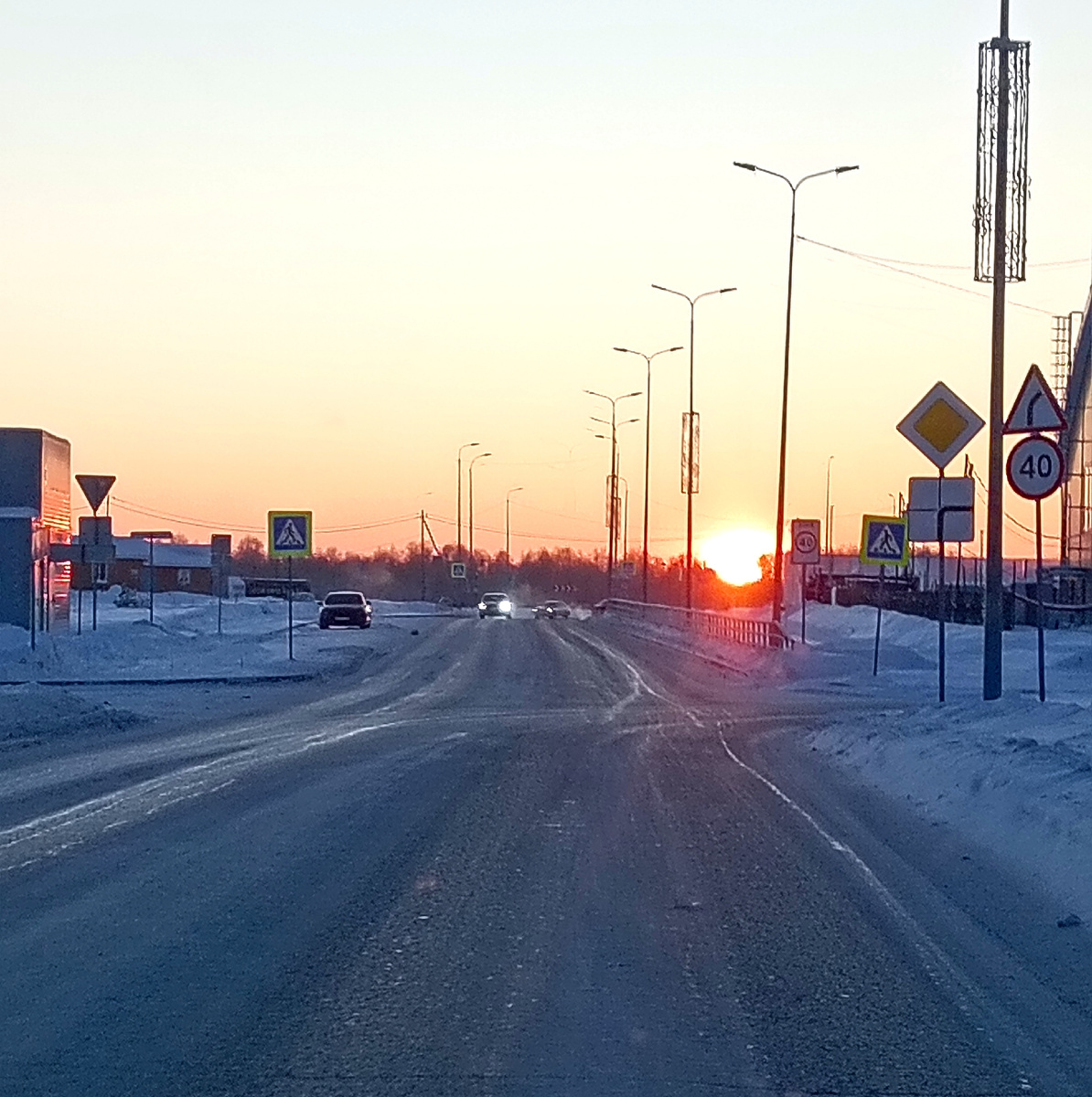 Фото автора. Закат.