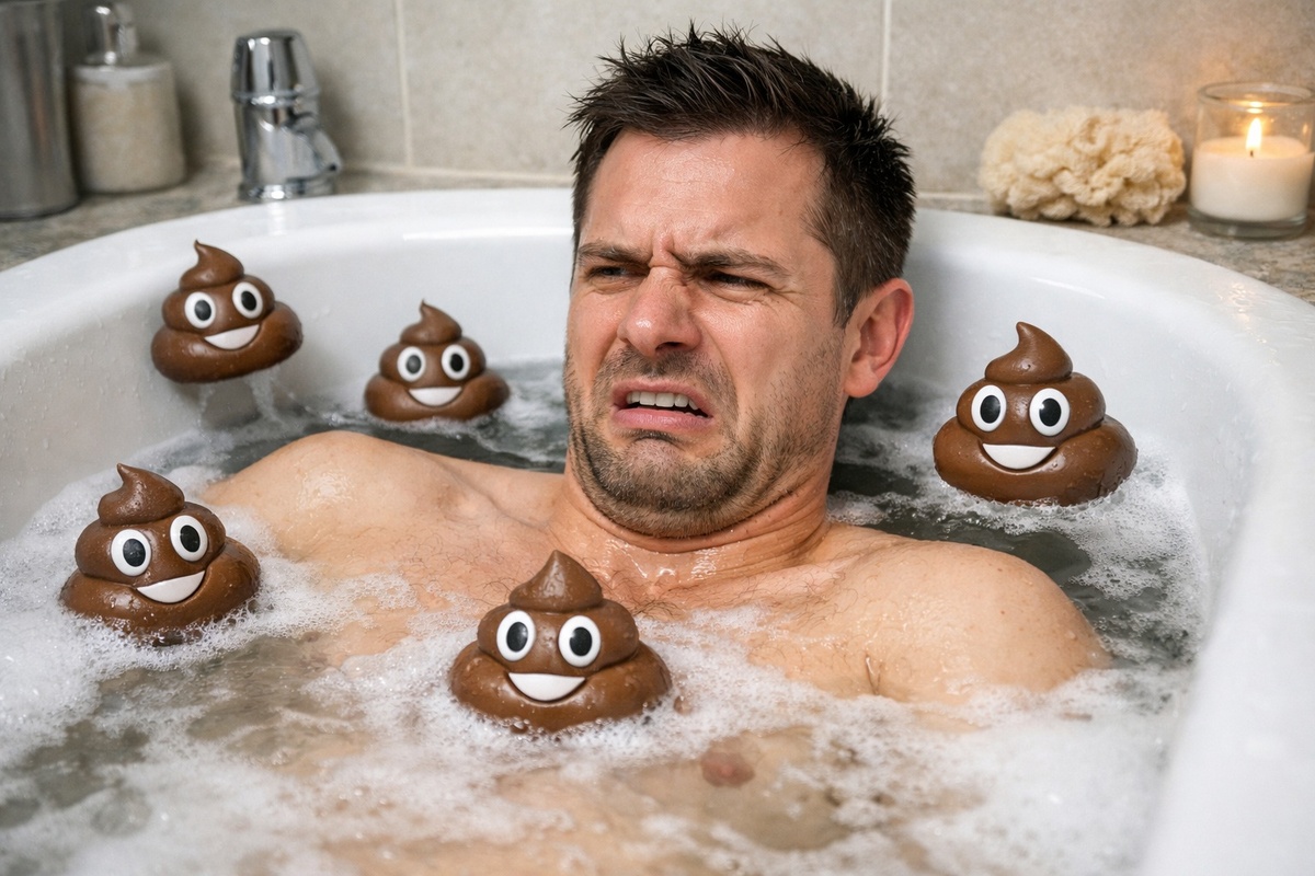    Некоторые люди не любят лежать в ванне, потому что считают эту воду грязной