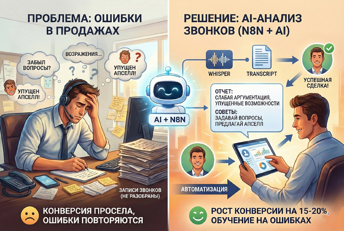 автоматизация на N8N