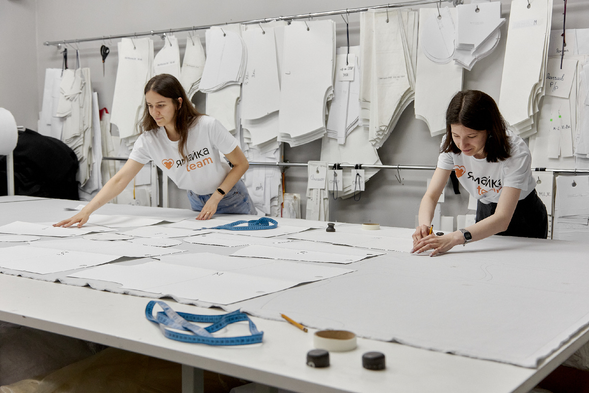 Мы используем только собственные лекала, которые прошли проверку временем и стабильно служат десятилетия