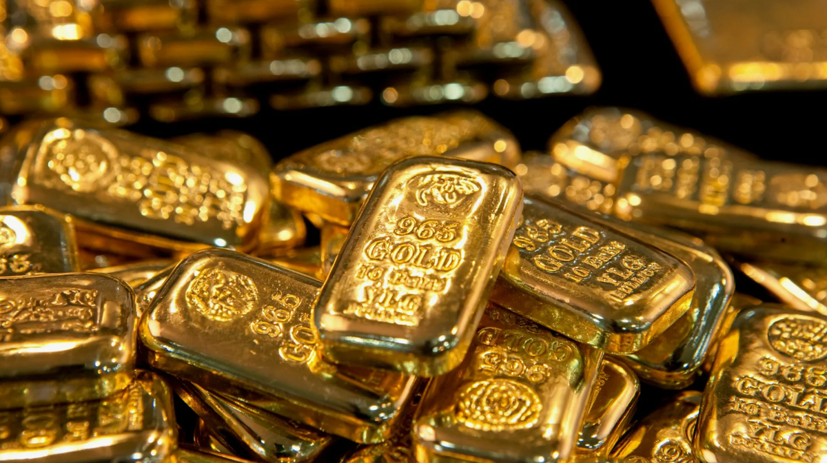 Слитки золота. Как торговать золотом на бирже