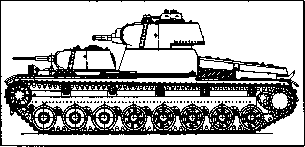 Танк Т-100, прототип, использованный в советско-финской войне. Из открытых источников
