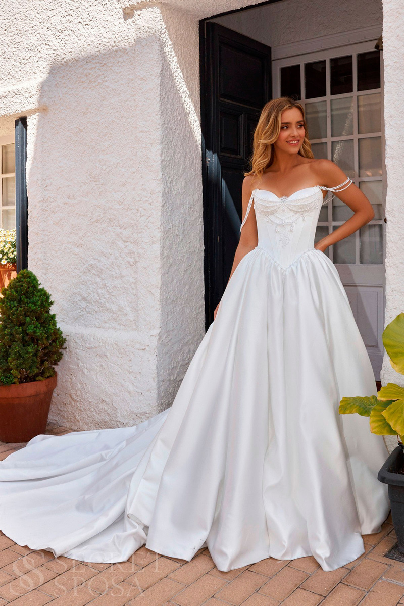 Длинное свадебное платье Луксор от Secret Sposa