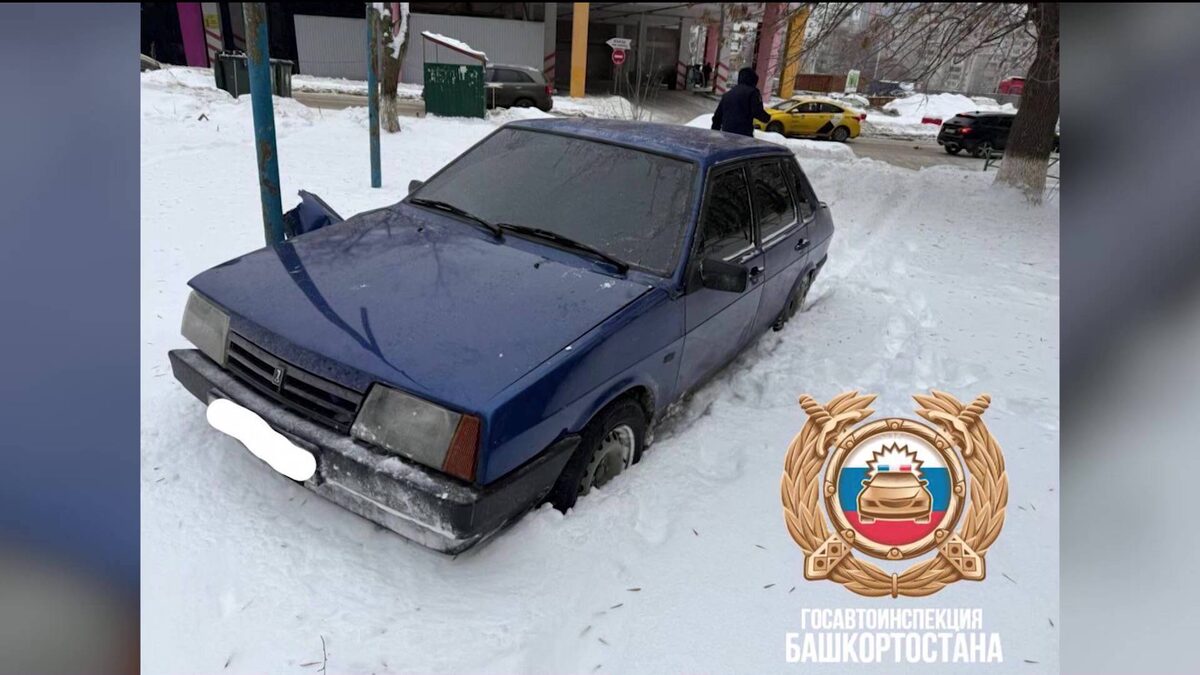    В Уфе полицейские устроили погоню за подозреваемым в краже