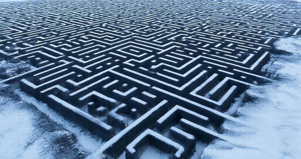 Черные лабиринты Гипербореи в Советском Заполярье