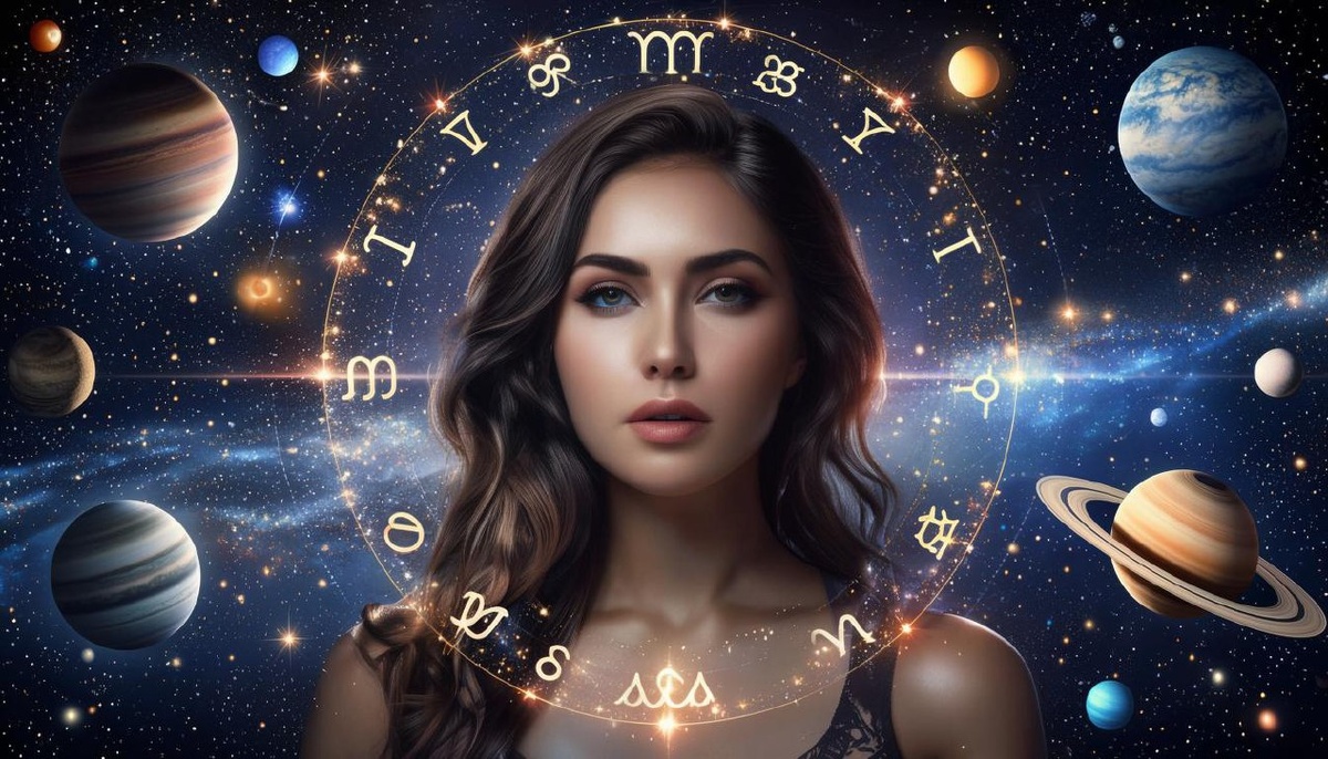 Астрология. Иллюстрация сгенерирована нейросетью