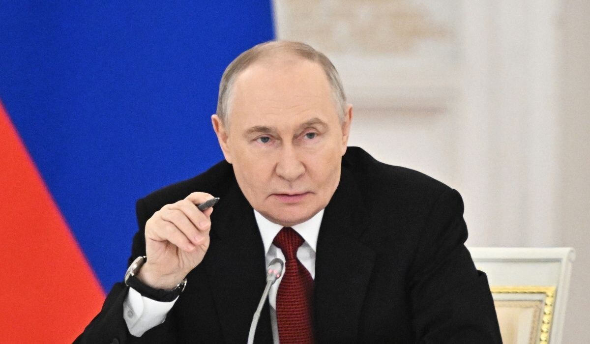     На заседании Государственного Совета. Источник: kremlin.ru Автор фото: Сергей Бобылёв, ТАСС