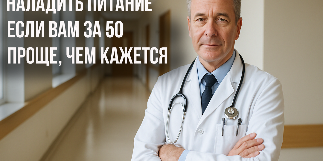 Как сбалансировать питание после 55: простые правила, которые работают