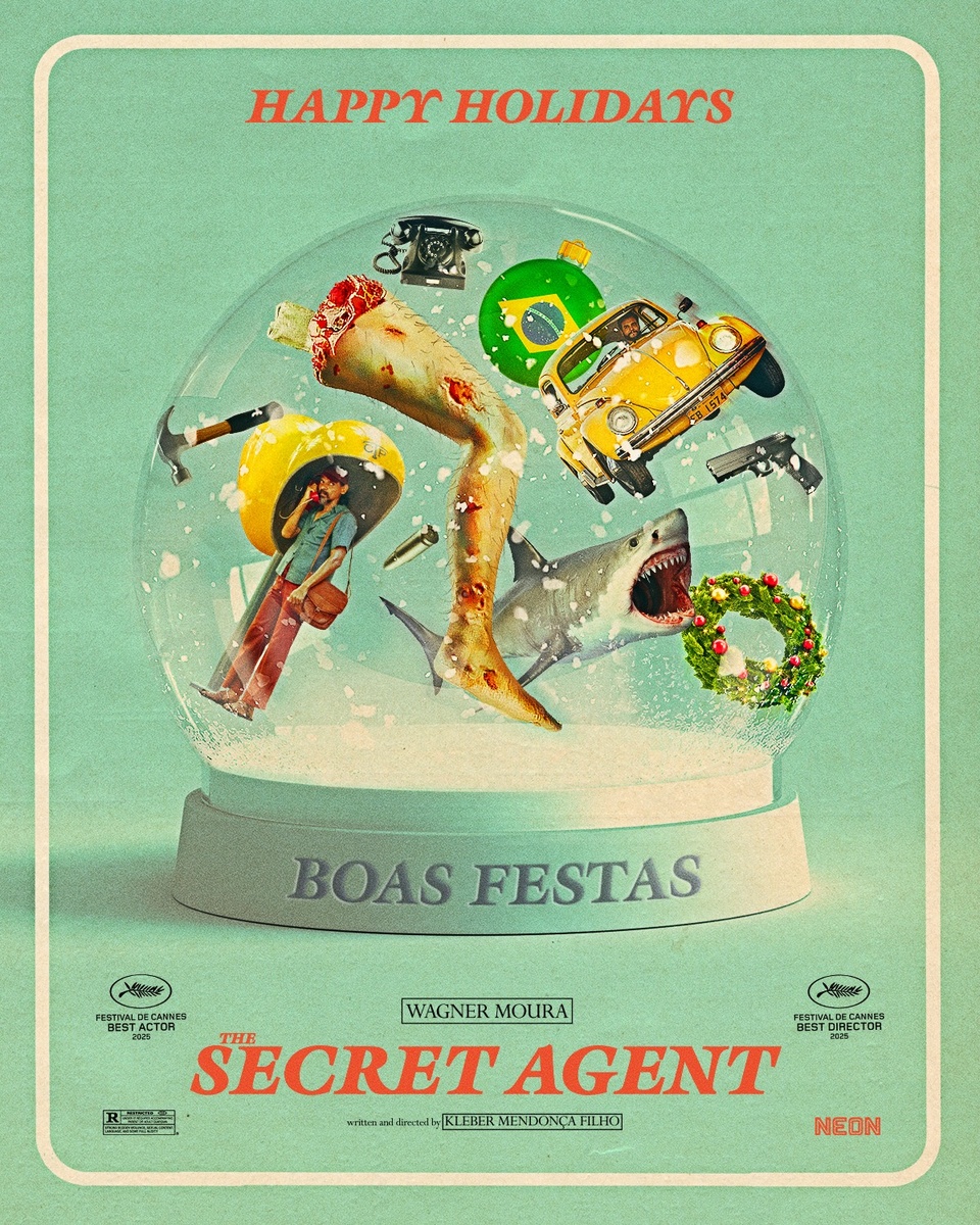 Постер фильма «Тайный агент». Источник: Neon