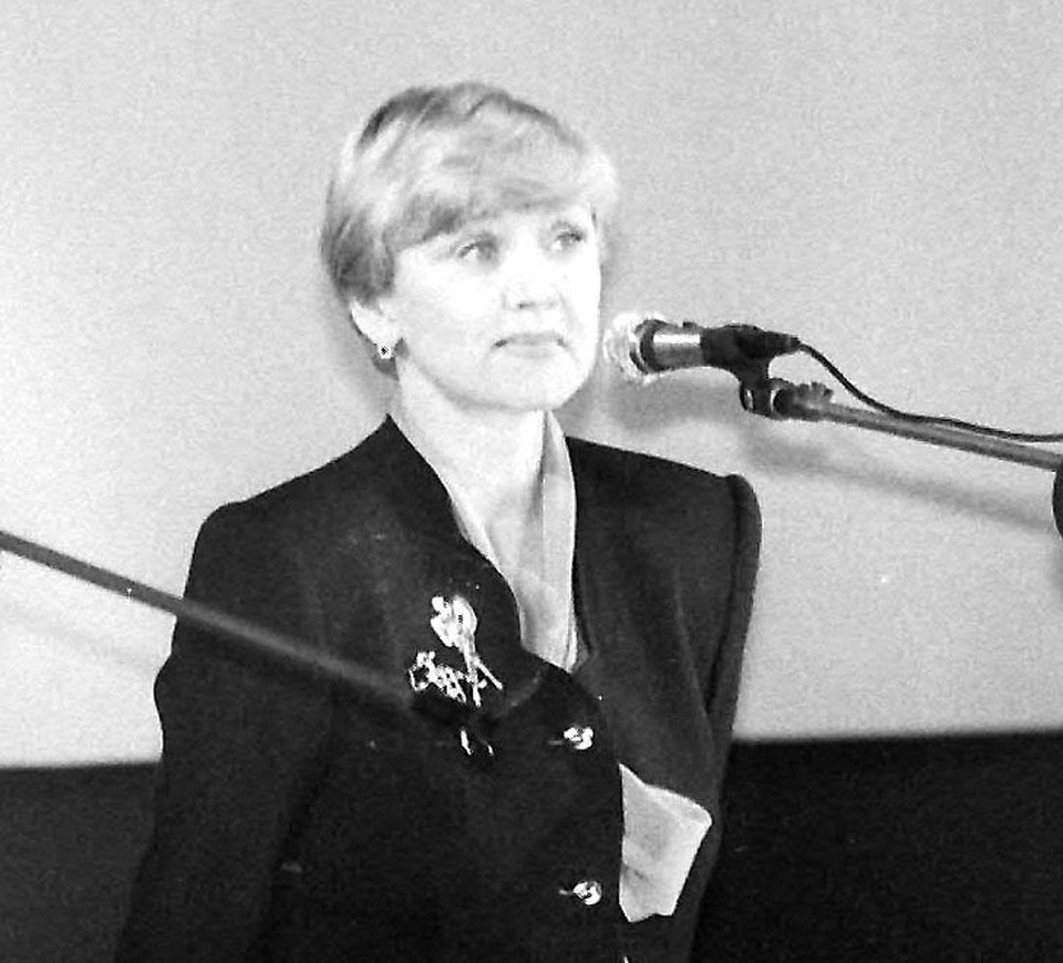    Вера Алентова на кинофестивале в Туле в конце 90-х. Фото: архив Игоря КОПЫТОВА.