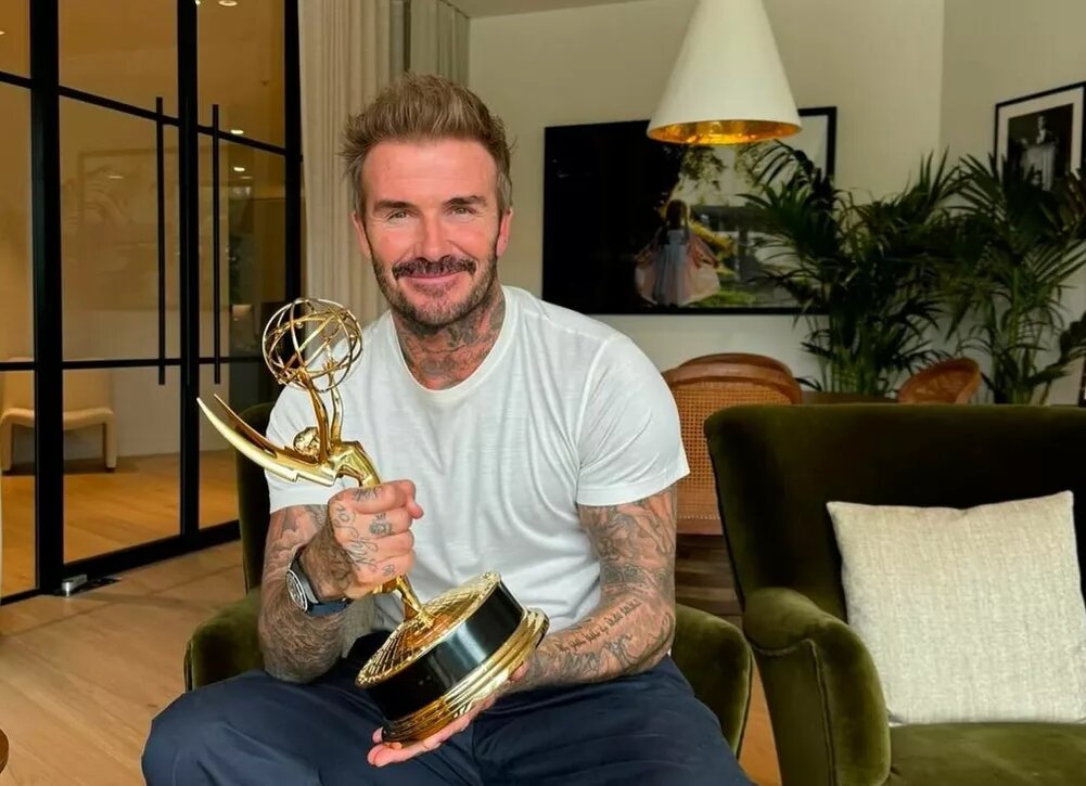    Дэвид Бекхэм решился на педикюр в преддверии праздников