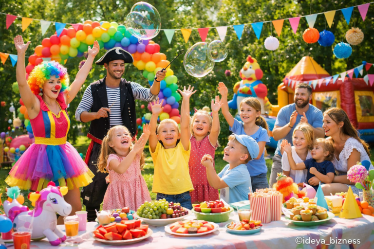    Бизнес-план: Организация детских мероприятий admin