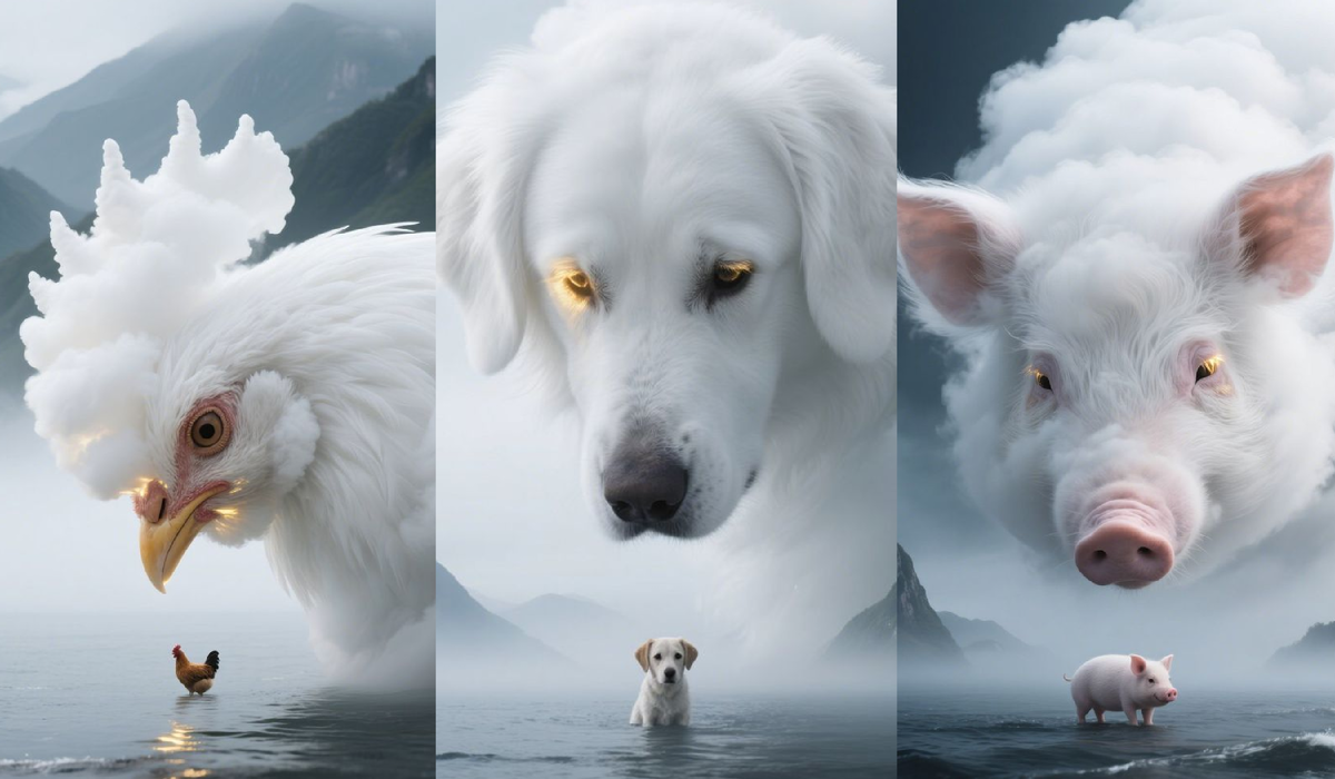 Год Петуха, Собаки и Свиньи