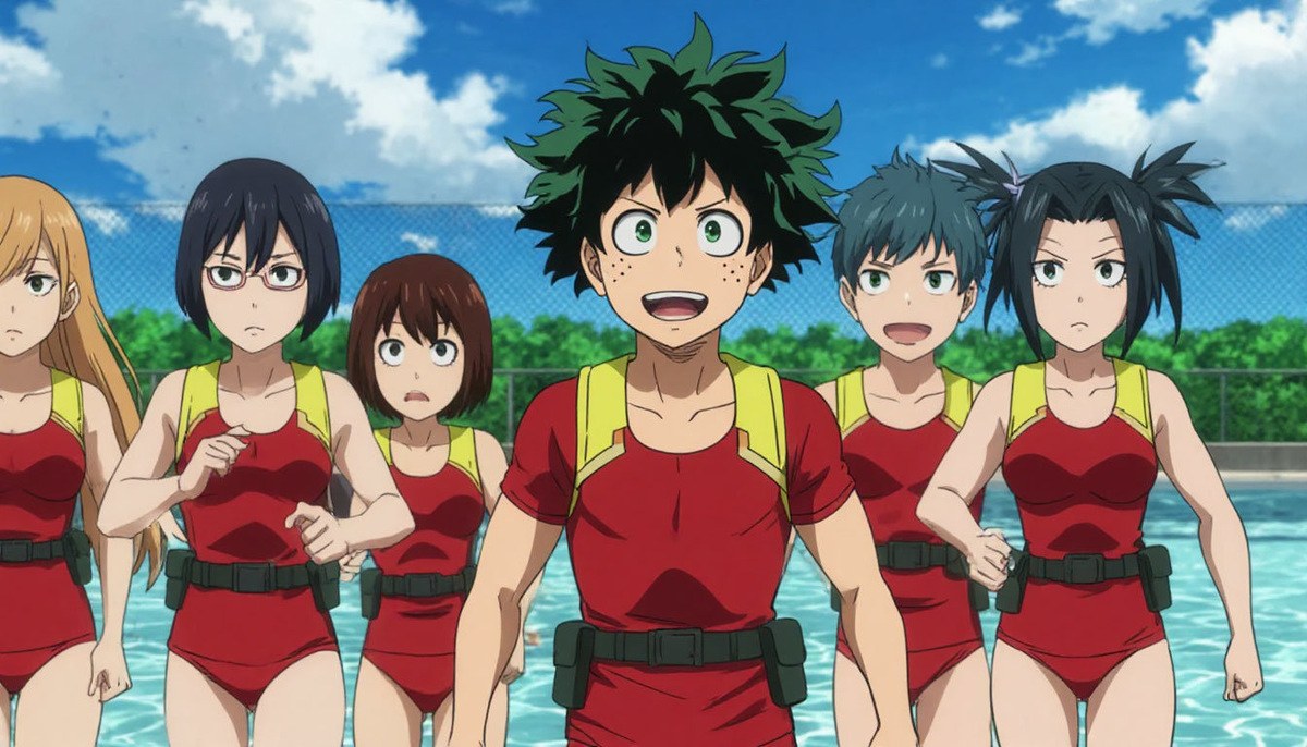 Действие происходит во время второго курса в академии Юэй. Класс 1-A отправляется на остров Набу для прохождения практики по спасению.